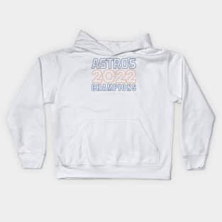 Houston Astroooos 15 champs Kids Hoodie